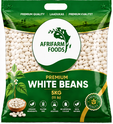 PREMIUM WHITE BEANS 1kg, 5kg