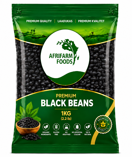 BLACK BEANS 1kg, 5kg