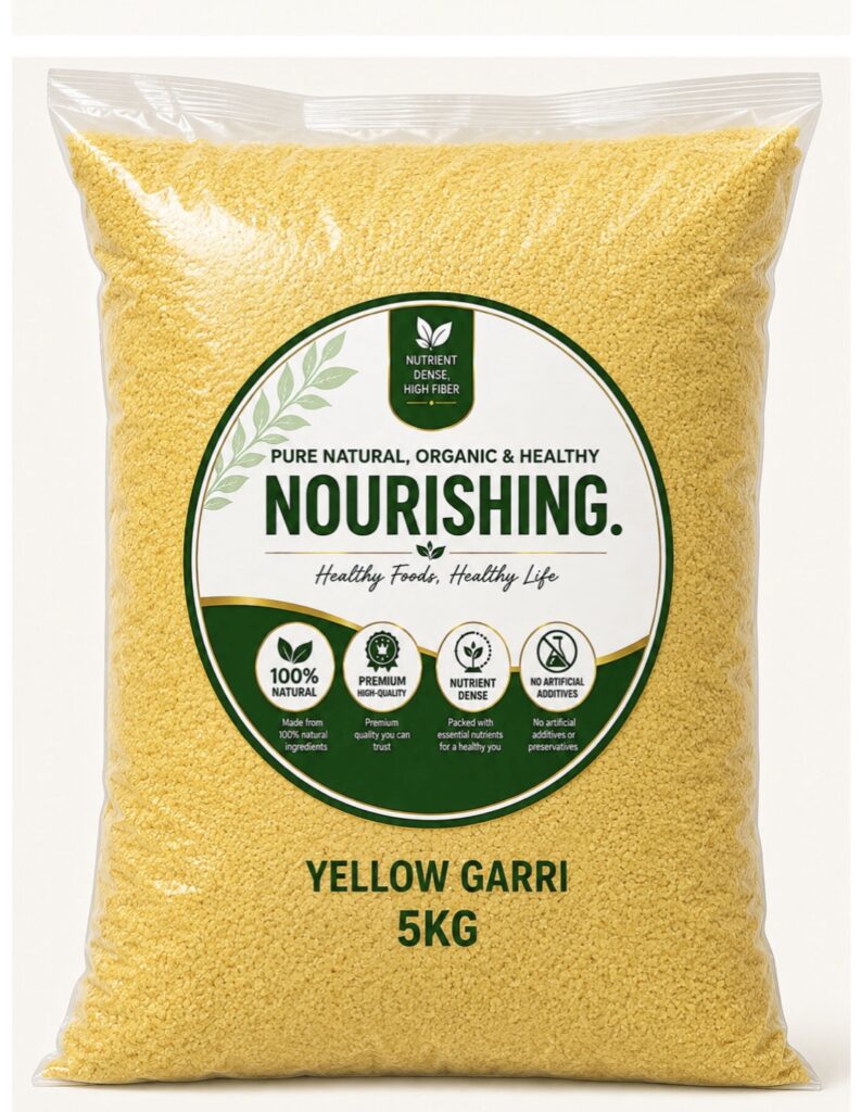 YELLOW GARRI 1kg, 5kg FOR SALE