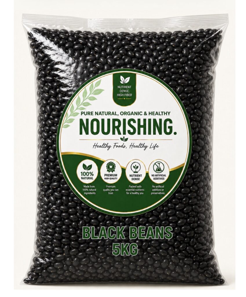 BLACK BEANS 1kg, 5kg FOR SALE