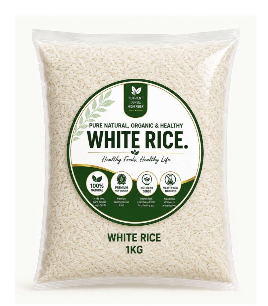 Premium White Rice – 1kg & 5kg