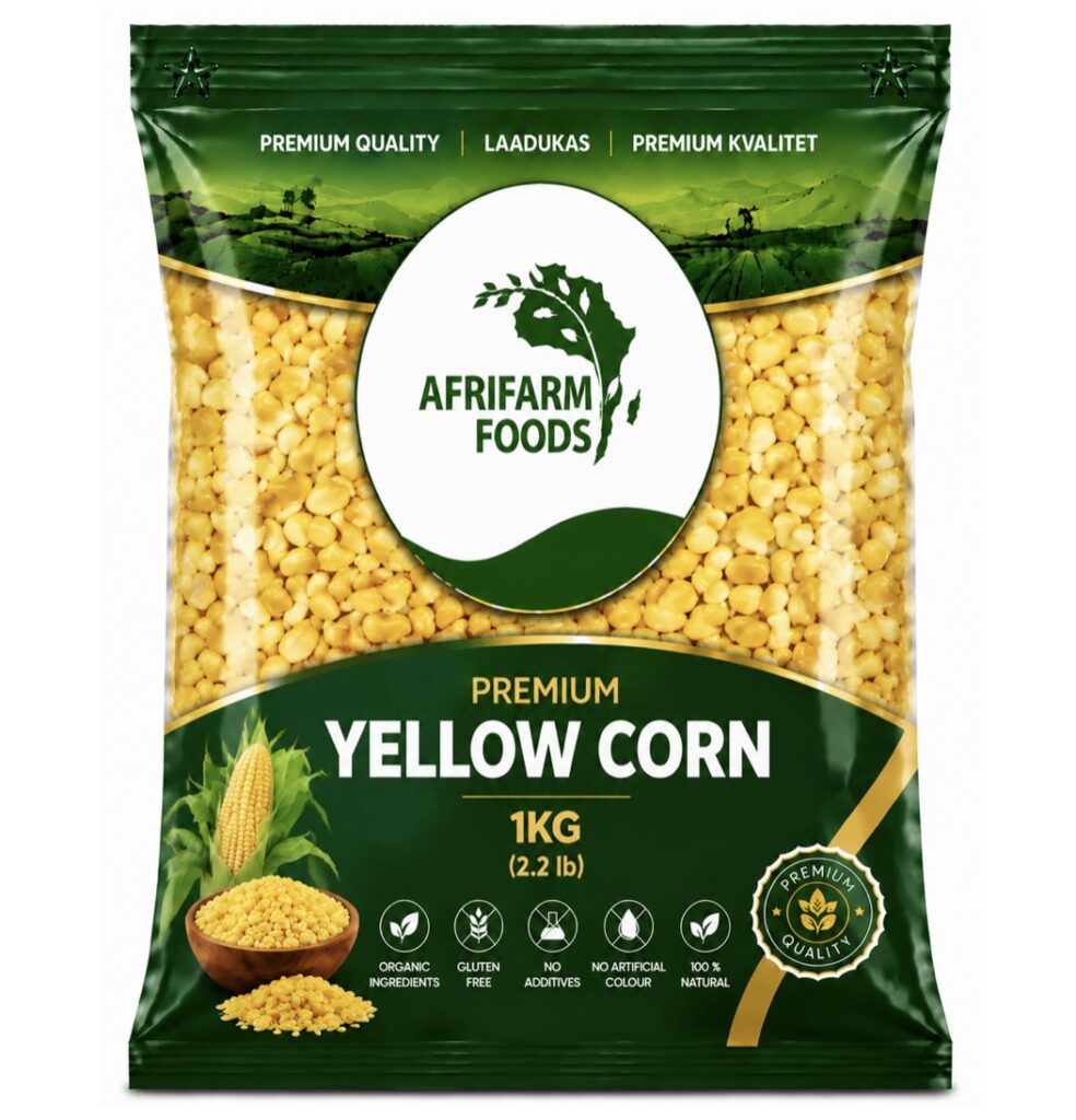 Yellow Corn 1kg, 5kg
