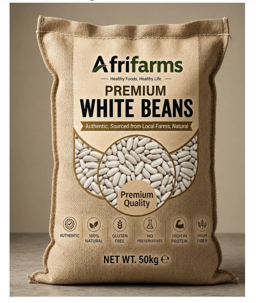 WHITE BEANS 50kg