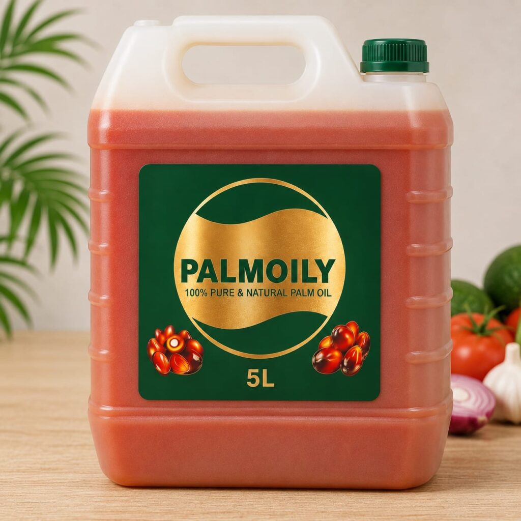 PALMOILY Palm Oil 5L | Premium Red Palm Cooking Oil