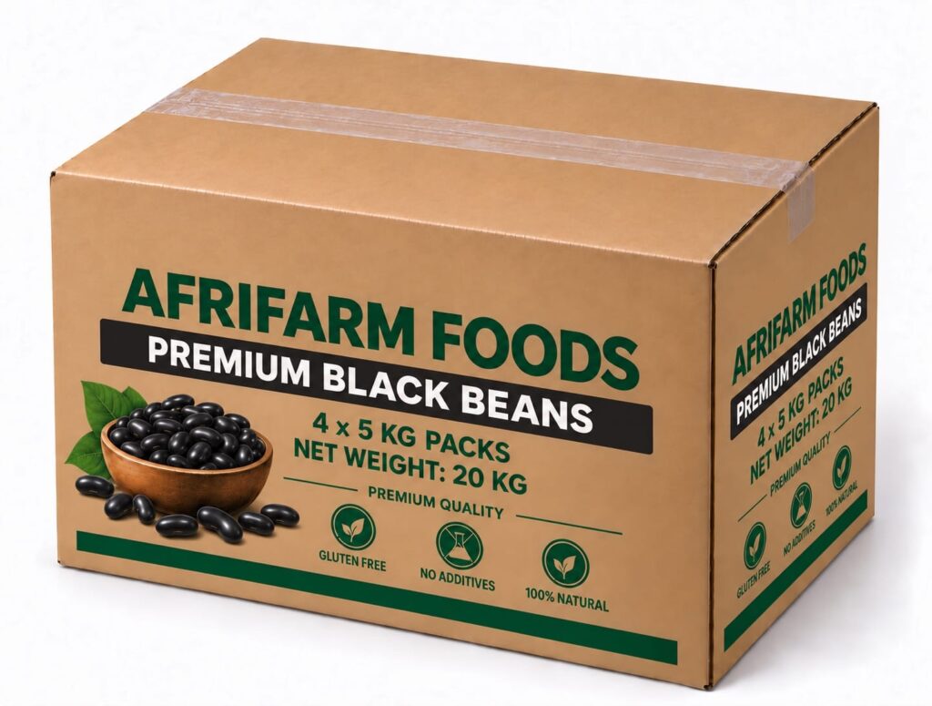Premium Black Beans – 20kg